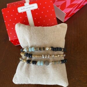Stella & Dot Artisan Stretch Bracelets